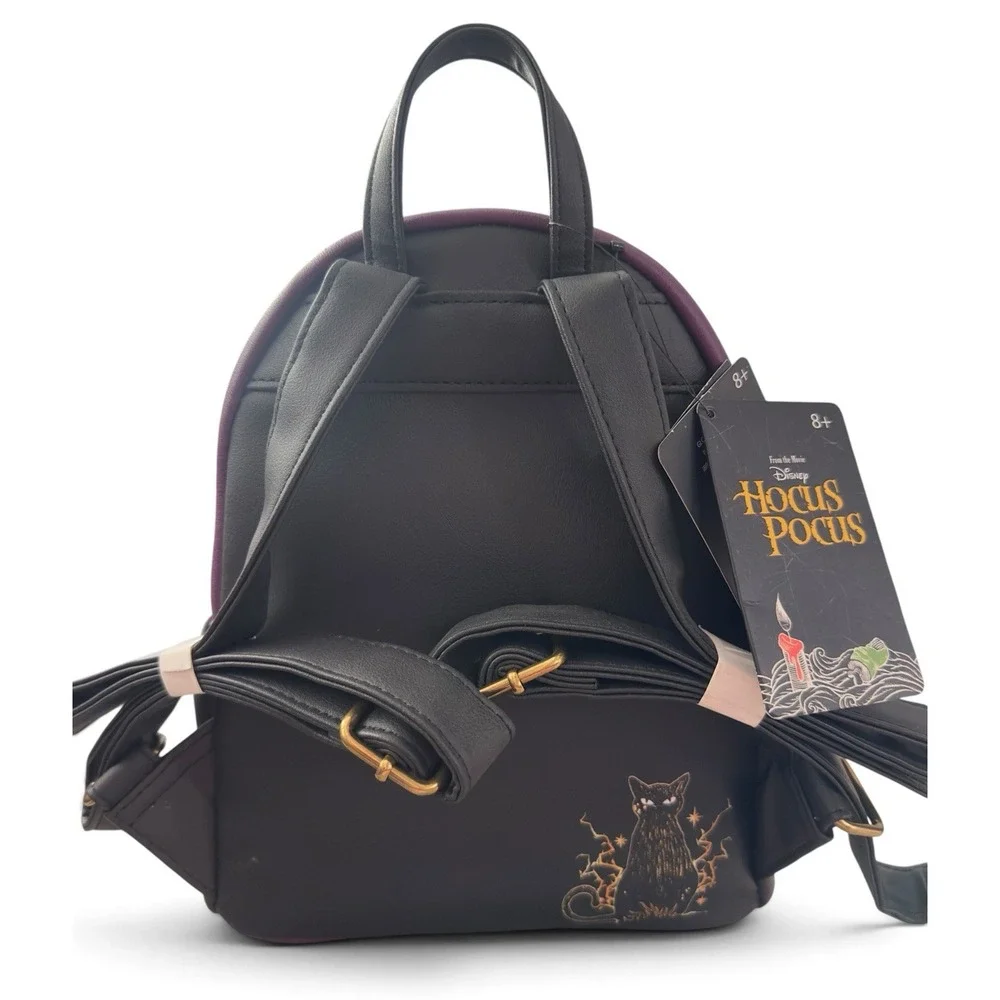 New Loungefly Disney Hocus Pocus Mini Backpack Wallet Set Sanderson Sisters
